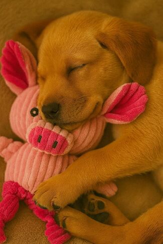 Jalousie Extra-Large Dog Squeaky Toy Interactive Rope Plush Toy for Small Medium Large Breeds Durable Dog Chew Toy (Fox2) in Saudi Arabia