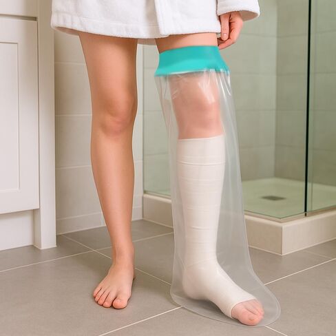 Cast Covers for Shower Arm, Hand, PICC Line for Adult, Waterproof | Cast Cover for Swimming for Youth, Reusable Protector For Elbow & Hand Protection after Wound/Surgery, Sleeve for Showering in Saudi Arabia
