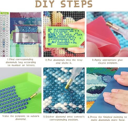 Ginfonr DIY 5D Diamond Art Kits for Adults, Woman Diamond Painting for Adults, Diamond Art Temptation Full Drill, Diamond Art Kits Embroidery Rhinestone Craft for Home Wall Decor 12 * 16 Inch08 in Kuwait