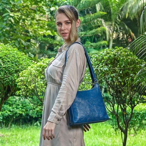 Anna by Anuschka Heritage Collection Women's Genuine Leather Triple Compartment Satchel - USA Map Tan in Saudi Arabia