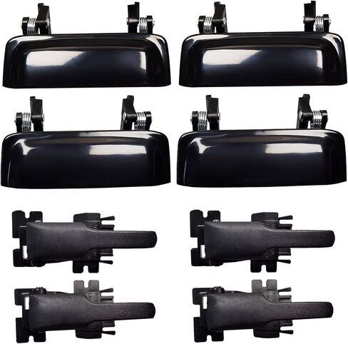 Set of 8 Exterior & Interior Door Handles for 1998-2003 Ford Explorer, 2001-2005 Ford Explorer Sport Trac, 1998-2001 Mercury Mountaineer, Replaces# 79102, 3L2Z7821818AAA,3L2Z7821819AAA in Saudi Arabia