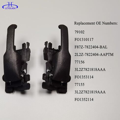 Set of 8 Exterior & Interior Door Handles for 1998-2003 Ford Explorer, 2001-2005 Ford Explorer Sport Trac, 1998-2001 Mercury Mountaineer, Replaces# 79102, 3L2Z7821818AAA,3L2Z7821819AAA in Saudi Arabia
