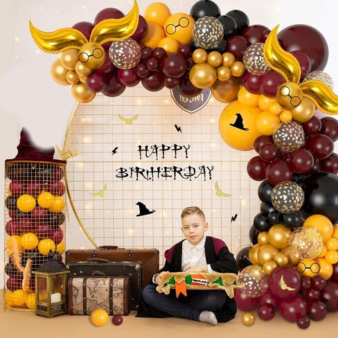 Ouddy Life 176Pcs Blue Balloons Arch Garland Kit, Blue Birthday Decorations Girl with Dog Paw Bone Daisy flower Pink Blue Purple Blush Balloons for Girls Boy Puppy Birthday Party Baby Shower Decor in Kuwait