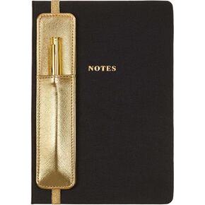 Eccolo Medium Lined Journal Notebook, Flexible Cover, A5 Writing Journal, 256 Ruled Ivory Pages, Ribbon Bookmark, Lay Flat, Notebook for Work or School, Palms (Green, 5.75-x-8.25 inches) in Kuwait