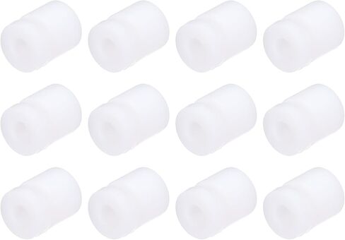 MECCANIXITY RC Anti Vibration Rubber Balls for RC F4 F7 Flight Controller M2x5.6mm Shock Absorption Balls (Clear), Pack of 12 in Saudi Arabia