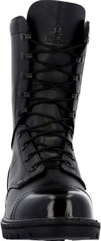ROCKY Lace Up Jump Boot, Black, Size 15(W) in Saudi Arabia