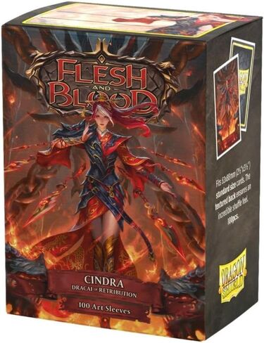 Dragon Shield Sleeves - Limited Edition Flesh and Blood: Enigma - 100 CT Matte Art Card Sleeves - Smooth & Tough - Compatible with Magic The Gathering, Pokémon, and Yugioh TCG & LCG - Top Loader in Kuwait