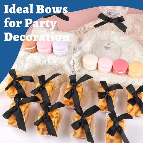 100 PCS أقواس وردية ، أقواس صغيرة 1 بوصة للحرف اليدوية ، زخارف حزب القوس الصغيرة الساتان ، لخياطة DIY ، تغليف مخبز الزهور ، زحف عيد ميلاد عيد ميلاد الزفاف in Saudi Arabia