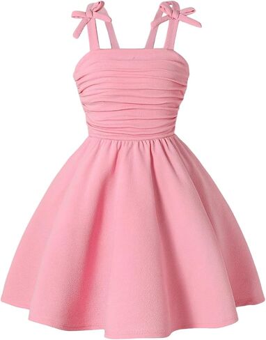 Wdirara Girl's Boy Slyveless A Line Mini Dress in Kuwait