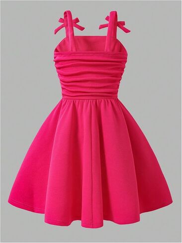 Wdirara Girl's Boy Slyveless A Line Mini Dress in Kuwait