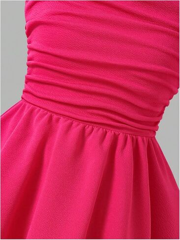 Wdirara Girl's Boy Slyveless A Line Mini Dress in Kuwait