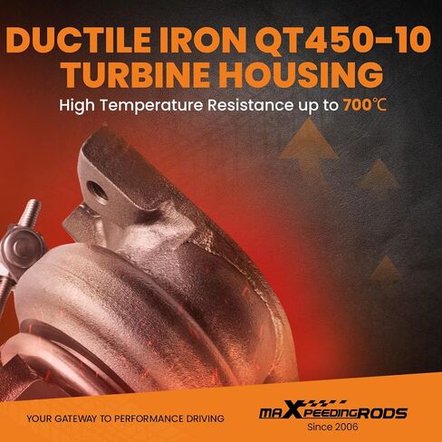 maXpeedingrods Turbo Turbocharger Kit Left Side for Ford F150 Pickup 2.7L V6 EcoBoost 2015-2017, FL3Z-6K682-D FL3Z-6K682-A FL3Z-6K682-C, Basic VL Series in Saudi Arabia