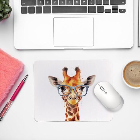 Rusenbao Western Mouse Pad, Western Desk Accessories, Howdy Small Mouse Pads for Desk, Non-Slip Rubber Base Mouse Pads for Wireless Mouse, Computers, Laptop, Office, 9.5x7.9 Inch in Kuwait