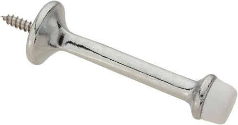 National Hardware N325-464 V236 Rigid Door Stops in Satin Nickel, 2 pack,3 Inch in Kuwait
