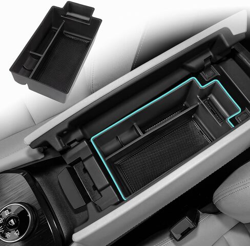 3PCS Center Console Organizer Compatible with 2021-2025 Nissan Rogue S/SV/Rock Creek Dashboard Tray and Armrest Storage Box Lower Center Console Tray Interior Accessories (ONLY Fit 8 Inch) in Kuwait