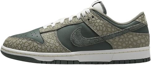 Nike Mens Dunk Low Retro، ستوكو داكن/أخضر عتيق/أبيض ساميت/مرمر، مقاس 11 in Saudi Arabia