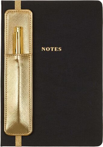 Eccolo Medium Lined Journal Notebook, Flexible Cover, A5 Writing Journal, 256 Ruled Ivory Pages, Ribbon Bookmark, Lay Flat, Notebook for Work or School, Palms (Green, 5.75-x-8.25 inches) in Kuwait