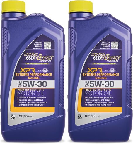 زيت محرك السباق الاصطناعي Royal Purple (06021-6PK XPR SAE 5W-30 - 1 كوارت، (علبة بها 6 قطع) in Saudi Arabia