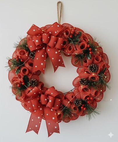 Aayu 3inch x 15ft brlap Star Star Print ، منتج طبيعي وصديق للبيئة (Navy Blue ، 3 بوصات) in Kuwait