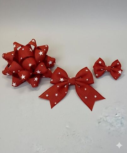 Aayu 3inch x 15ft brlap Star Star Print ، منتج طبيعي وصديق للبيئة (Navy Blue ، 3 بوصات) in Kuwait