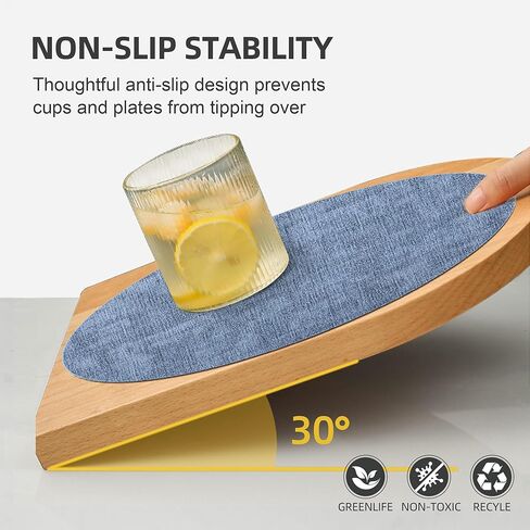 Reversible PVC Woven Placemats - Set of 4, Waterproof Vinyl Kitchen Dining Table Mats - Heat, Stain Resistant, Easy to Clean Wipeable Plastic Place Mats, Gold & White 18 x 12 Inch in Kuwait