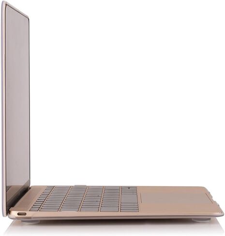 RUBAN Case Compatible with MacBook 12 Inch A1534 - Slim Snap On Hard Shell Protective Cover, Rose Gold in Kuwait