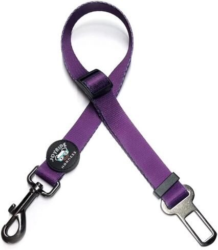 حزام مقعد السلامة في Joyride Harness - 23.5 × 1 بوصة ، مشبك سلامة السيارات القابل للتعديل ، نايلون ثقيل سميك ، مزلاج مركبة آمن ومريح ، مجموعة متنوعة من الألوان المتوفرة (أسود) in Kuwait