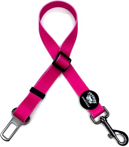 حزام مقعد السلامة في Joyride Harness - 23.5 × 1 بوصة ، مشبك سلامة السيارات القابل للتعديل ، نايلون ثقيل سميك ، مزلاج مركبة آمن ومريح ، مجموعة متنوعة من الألوان المتوفرة (أسود) in Saudi Arabia
