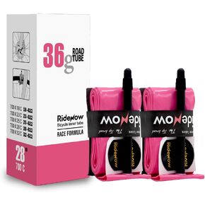 2/4 Pack Ridenow TPU Inner Tubes 700 x 18-32c Bike Tubes with 45/65/85mm Presta Valve