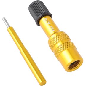 Bike Front Fork Valve Adapter Aluminum Alloy Extension Converter Nozzle Road Bicycle Fork Inflatable Valve Adaptor Accessory