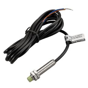 Heschen M8 Inductive Proximity Sensor Switch PR08-2DO Cylindrical Type Detector 2mm DC12-24V 2-Wire NO(Normally Open) CE