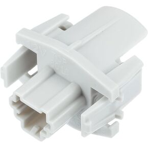 INFINAUTO License Plate Tag Light Socket, Lamp Connector Housing No.34102SWAA01/34102-SWA-A01 for Honda CR-V Civic Odyssey Gray, 1 Pc