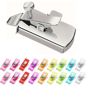 Quilting Supplies, Sewing Kit, Magnetic Seam Guide and Sewing Clips for Sewing Machine, Magnetic Sewing Guide, Hemmer Guide, Seam Guide, Hem Guide for Walking Foot Sewing Machine, Sewing Accessories in Kuwait