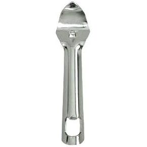 NEW, 7-Inch Heavy-Duty, Dual-End Large Can Punch Opener AND Bottle Opener, Barware opener, Thick Stainless Steel, Commercial Grade