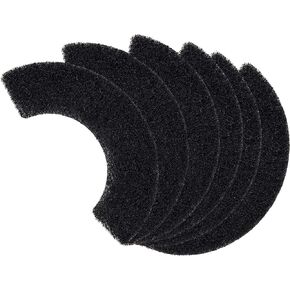 Litter-Robot 4 Carbon Filters by Whisker, 12 Pack, Custom Fit Carbon Filter Pads for Litter-Robot 4, Absorbs and Reduces Litter Box Odors for Cleaner Smelling Home