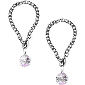 BellRhein Stanley Cup Charms, Stanley Cup Accessories, for 30 or 40 Oz Tumbler Charms, 2 PCS Crystal Ball Water Cup Handle Pendant.