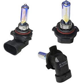 GP Thunder SGP85-9012 Platinum White 8500K 55W HIR2 Xenon Quartz Ion Light Bulb, (Pack of 2)