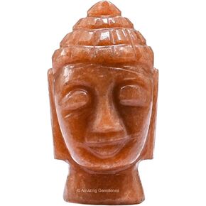 Amethyst Crystal Buddha Head Statue for Zen - Buddah Decor Statue Figurine for Meditation - Adornos Decoraciones Para Salas de Casa in Saudi Arabia