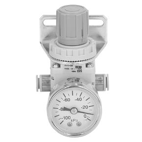 Air Pressure Regulator, Pneumatic Vacuum Regulator Compact ‑100 to ‑1.3Kpa Pneumatic Vacuum Pressure Regulator Long Life Span with Dial for Industry