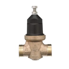 Zurn Wilkins 34-NR3XLDUC 3/4" NR3XL Pressure Reducing Valve with Double Union FNPT Copper Sweat Union Connection