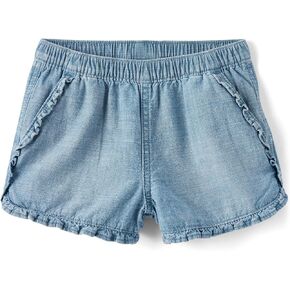 Gymboree Girls' and Toddler Ruffle Pull on Shorts