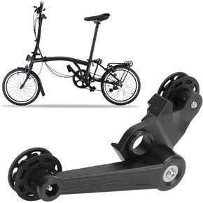 Bike Chain Tensioner Plastic Bike Single Speed 2 to 3 Speed Adjuster Cycling Chain Stabilizer Bicycle Replacement Accessories for Folding Bikes
