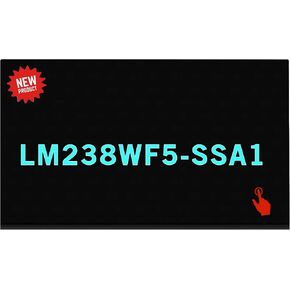 شاشة LCD بديلة مقاس 23.8 بوصة لـ LM238WF5(SS)(A1) LM238WF5 SS A1 FRU 01AG977 01AG978 01AG986 01AG978-RB لوحة العرض 854572-003 LM238WF5-SSA1 FHD 1920×1080 30pins 60 هرتز (إصدار اللمس) in Kuwait