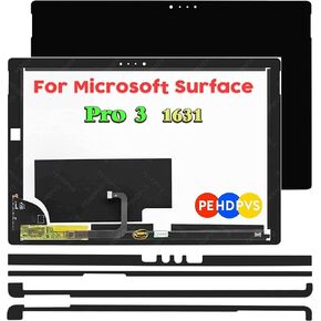 for Microsoft Surface Pro 3 1631 Screen Replacement for Surface Pro 3 LCD Display LTL120QL01-003 Digitizer TOM12H20 2160x1440 12.0 inch LED Display Touch Screen Digitizer Assembly