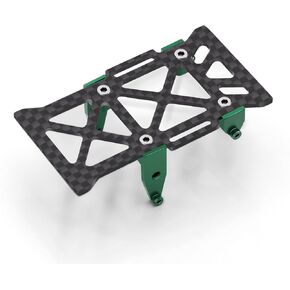 ZIWIJE Battery Tray Mount Carbon Fiber for Axial SCX24 C10 AXI00001 Deadbolt AXI90081 in Kuwait