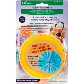 Clover 8703 Round Extra Large Yo-Yo Maker