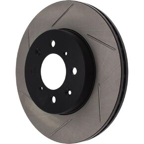 StopTech 126.40021SR Sport Front Right Slotted Disc Brake Rotor - Fits Select Acura EL, Integra and Honda City, Civic, del Sol, Fit, Insight Vehicles
