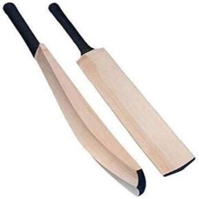 AnNafi® Kashmir Willow Cricket Bat for Leather Ball | Premium Quality Long Handle Long Blade Cricket Bat| Top Grade Custom Made Thick Edge Light Weight | Full Size Cover
