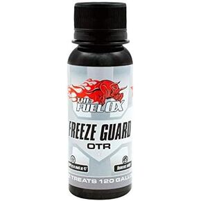 Fuel Ox™ Freeze Guard OTR : Winter Fuel Treatment and with Military Grade Antigel - -Most Powerful Antigel Protection - Prevents Diesel Gelling - Removes Water - 3oz Treats Up to 120 Gallons