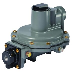 Emerson-Fisher LP-Gas Equipment R632A-CFF Integral 2-Stage Regulator, 9-13" W.C Spring, 1/4" x 3/4" NPT